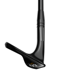 Toe image of the Titleist Vokey SM11 Black Vapor wedge with Flight Lines alignment technology.