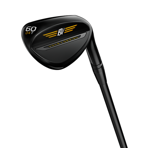 Hero image of the Titleist Vokey SM11 Black Vapor wedge with Flight Lines alignment technology.