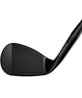 Club face of the Titleist Vokey SM11 Black Vapor wedge with Flight Lines alignment technology.