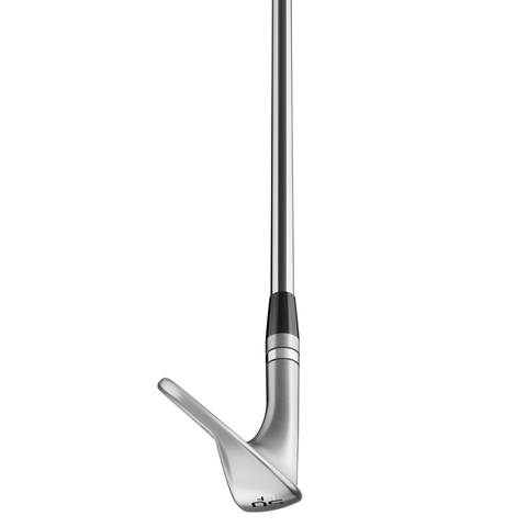Direct view of the toe of Titleist Vokey SM11 wedge with precision-milled grooves and satin finish