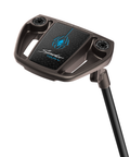 Hero image of the Spider Tour V putter with compact mid-mallet design and torched PVD finish.