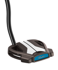 Angled image of the Spider Tour X Double Bend putter with torched PVD finish and True Path alignment.