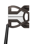 Address image of the Tour Small Slant putter with torched finish, mallet design, True Path alignment.