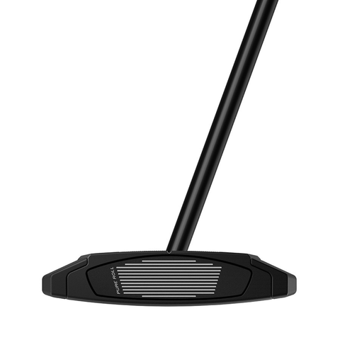 Club face image of the Spider ZT Max Counterbalance putter featuring counterbalanced weighting. 