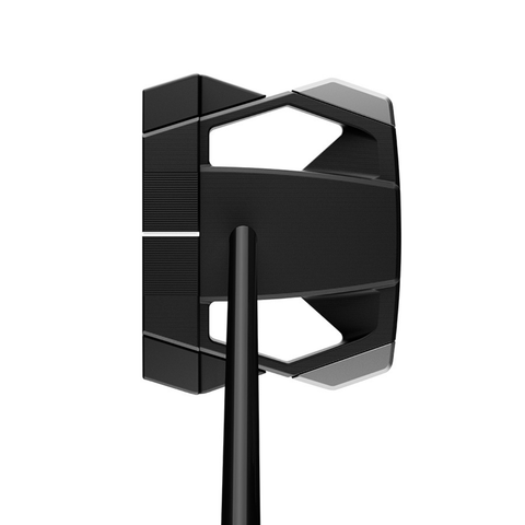 Address image of the Spider ZT Max Long putter featuring a 46-inch design, and ultrahigh MOI mallet head.