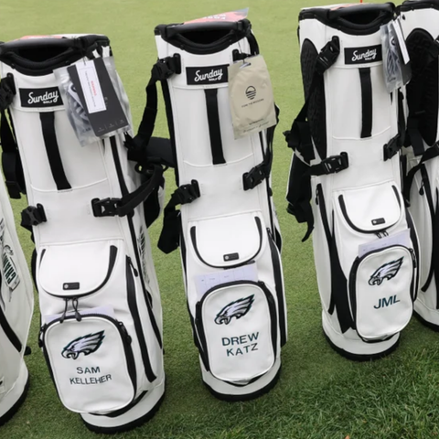 On Site Golf Bag Embroidery