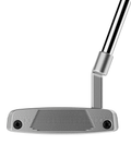 Direct image of Ardmore L-Neck mid-mallet putter face with alignment lines and two-tone finish