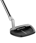 Angled image of Ardmore L-Neck mid-mallet putter with alignment lines and two-tone finish