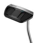 Hero image of Ardmore Single Bend mid-mallet putter with alignment lines and milled steel finish
