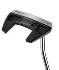 Hero image of Bandon Single Bend face-balanced mid-mallet putter with two-tone alignment