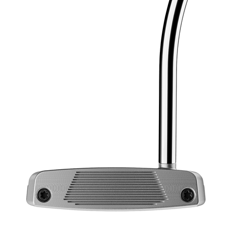 Image of Bandon Single Bend face-balanced mid-mallet putter face with two-tone alignment