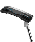 Hero image of Del Monte L-Neck wide-body blade putter with two-tone finish and milled steel face