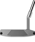 Image of Soto L-Neck blade putter face with smooth contours and two-tone milled steel finish