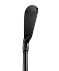 Address image of the T100 Black Vapor iron with a durable matte black finish.