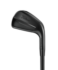 Hero image of the T100 Black Vapor iron with a durable matte black finish.
