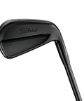 Hero image of the T100 Black Vapor iron with a durable matte black finish.