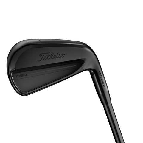 Hero image of the T150 Black Vapor iron with a durable matte black finish.