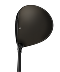 TaylorMade Qi4D Max driver image, overhead view showing shape of the clubhead