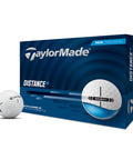 TaylorMade Distance+ Golf Balls – White (V9948501)