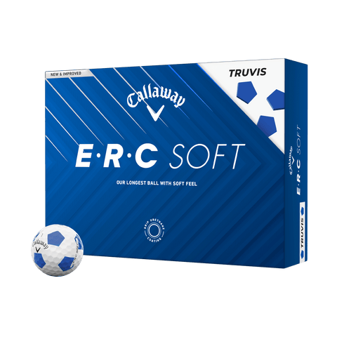 Callaway E·R·C Soft Golf Balls – Truvis Blue (12592-TRVBLU)