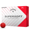 Callaway Supersoft Golf Balls – Matte Red (12591-MRED)