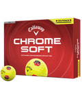 Callaway Chrome Soft Golf Balls – TruTrack Yellow (12692-TRUTRKYLW)