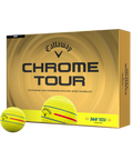 Callaway Chrome Tour Golf Balls – 360 Triple Track Yellow (12696-360TTYLW)