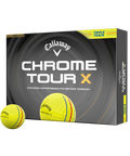 Callaway Chrome Tour X Golf Balls – Triple Track Yellow (12698-TTYLW)