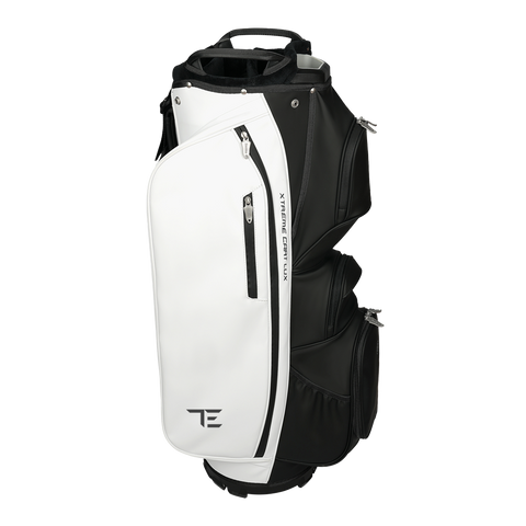 Tour Edge Xtreme Lux Cart Bag – White/Black (UBATXCB04)