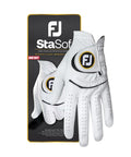FootJoy StaSof Glove – Pearl, Mens Regular Left (66770)