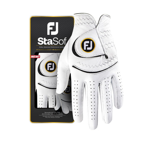 FootJoy StaSof Glove – Pearl, Womens Regular Left (67360)