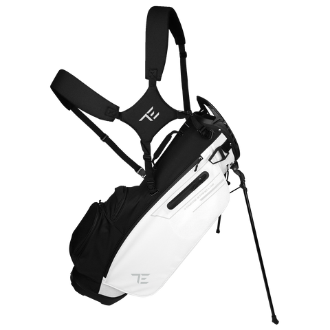 Tour Edge Xtreme Lite Stand Bag – White/Black (UBATLSB04)