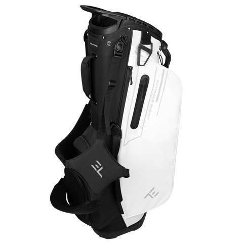 Tour Edge Xtreme Lite Stand Bag – White/Black (UBATLSB04)