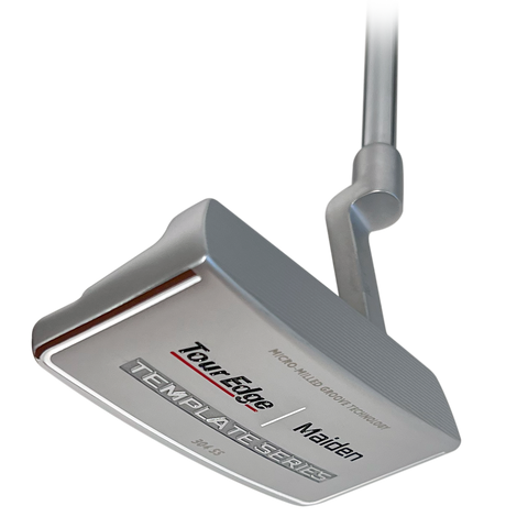 Tour Edge Template Maiden Putter – Silver PVD