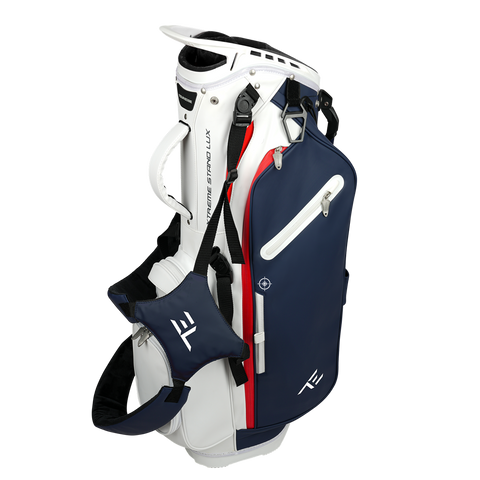 Tour Edge Xtreme Lux Stand Bag – Red/White/Blue (UBATXSB07)