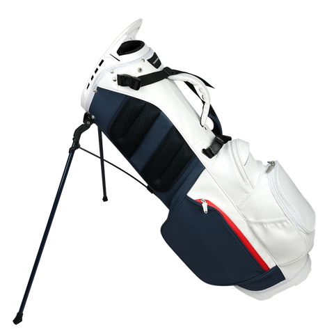Tour Edge Xtreme Lux Stand Bag – Red/White/Blue (UBATXSB07)