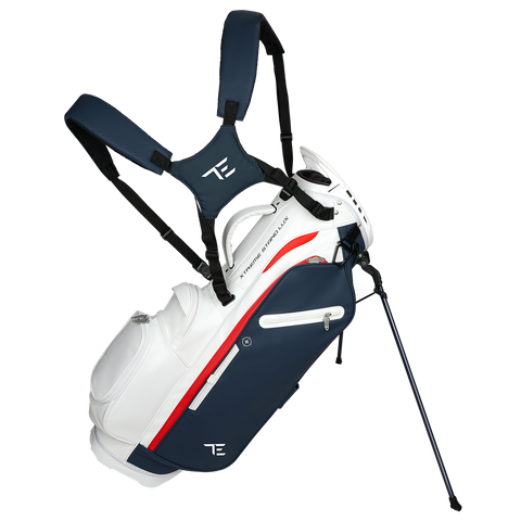 Tour Edge Xtreme Lux Stand Bag – Red/White/Blue (UBATXSB07)