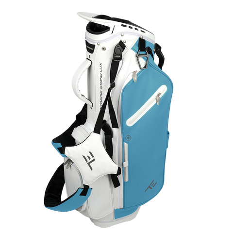 Tour Edge Xtreme Lux Stand Bag – White/Sky Blue (UBATXSB09)