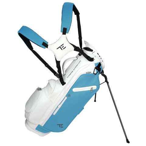 Tour Edge Xtreme Lux Stand Bag – White/Sky Blue (UBATXSB09)