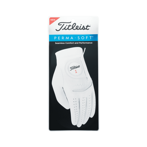 Titleist Perma-Soft Glove – Pearl (6597E), retail pack